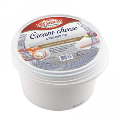 Сыр творожный "Cream Cheese" с м.д.ж.65% Кремчиз (2,2кг)
