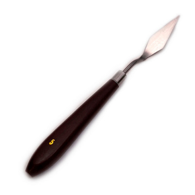 Лопатка (мастихин) кондитерская с пластиковой ручкой №5 655005