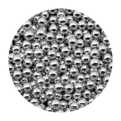 Посыпка Серебряные шарики 3мм 33103