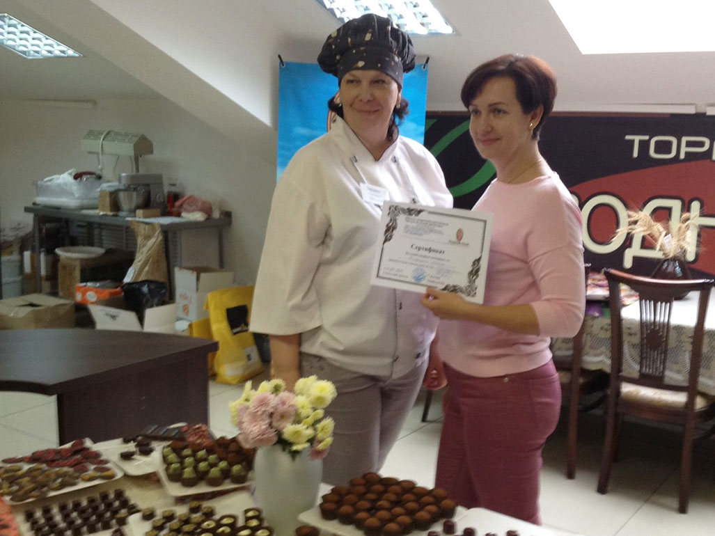 Мастер-класс «Шоколадные корпусные конфеты и трюфели»