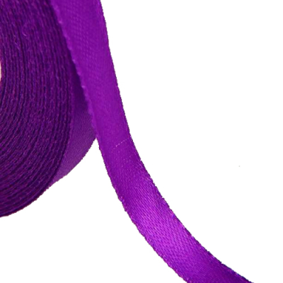 Лента атласная фиолетовая 10мм (46), 30м 415046